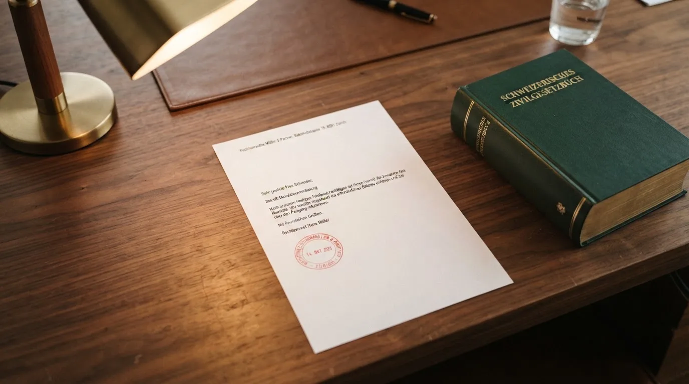 Amtliches Schreiben mit Stempel auf einem Schreibtisch neben einem Gesetzbuch — beste online casinos ohne verifizierung