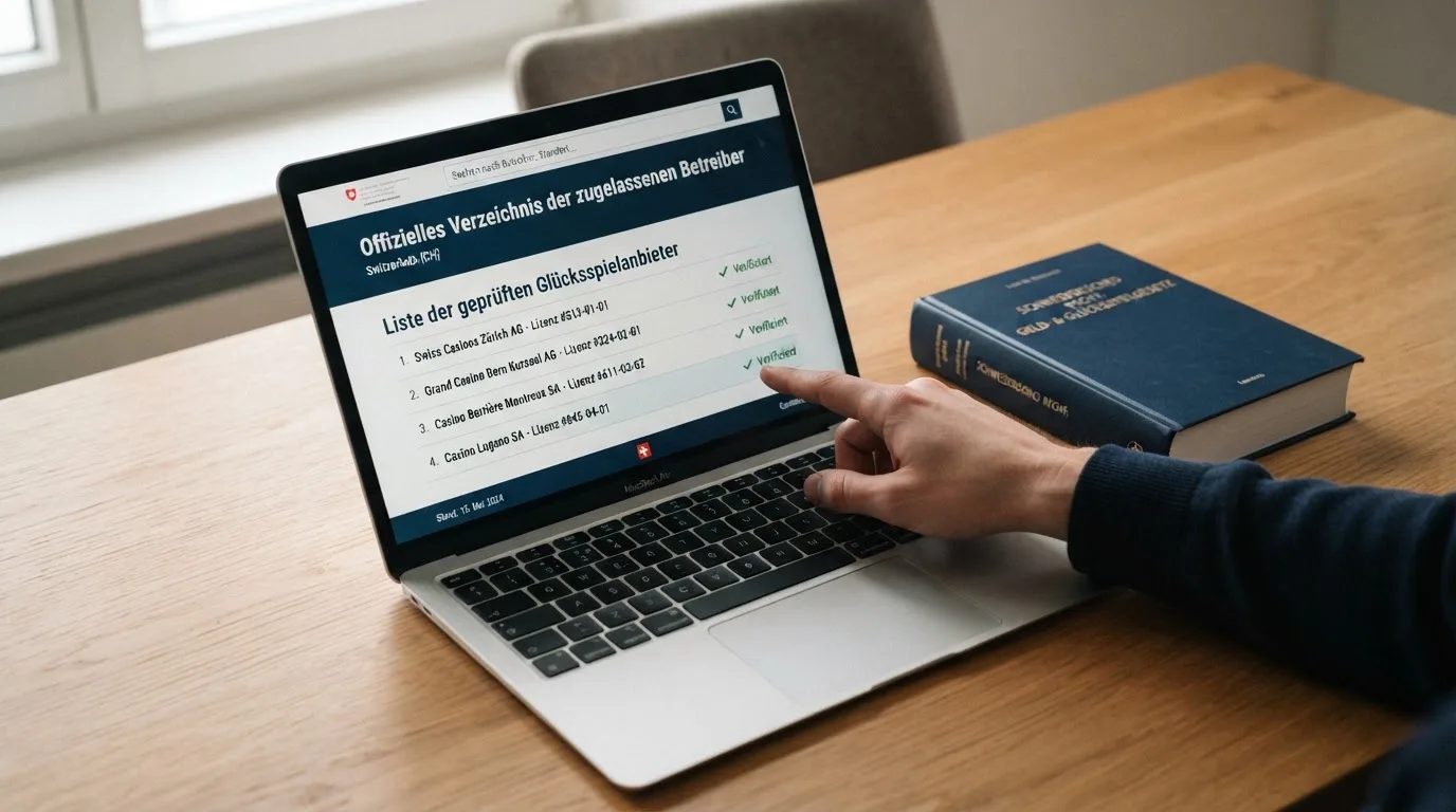 Amtliches Schreiben mit Stempel auf einem Schreibtisch neben einem Gesetzbuch — bester willkommensbonus online casino